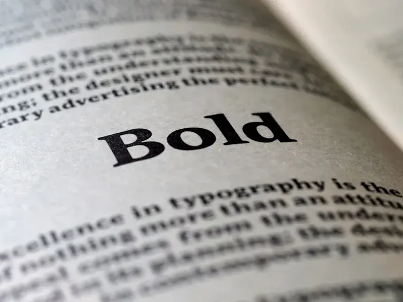 Technical formatting